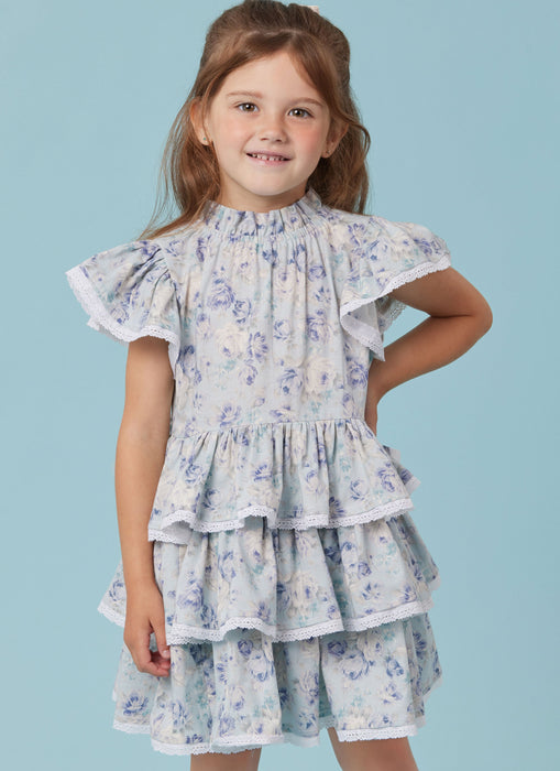 Simplicity sewing pattern 3078 Children's Dresses from Jaycotts Sewing Supplies