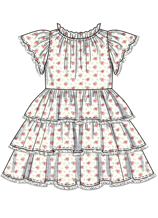 Simplicity sewing pattern 3078 Children's Dresses from Jaycotts Sewing Supplies