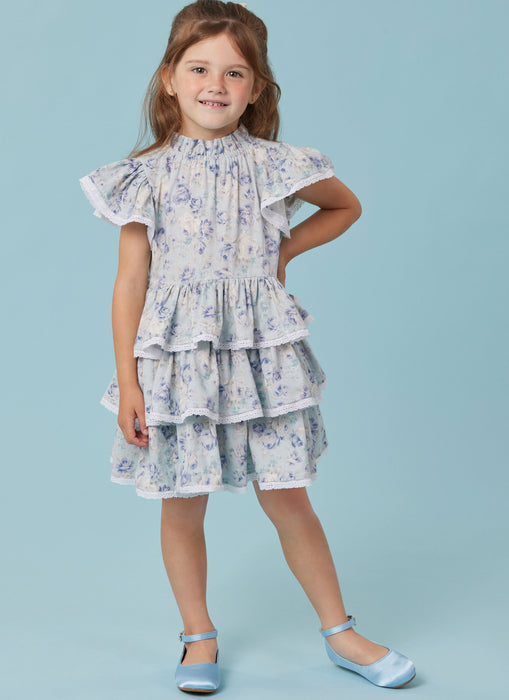 Simplicity sewing pattern 3078 Children's Dresses from Jaycotts Sewing Supplies