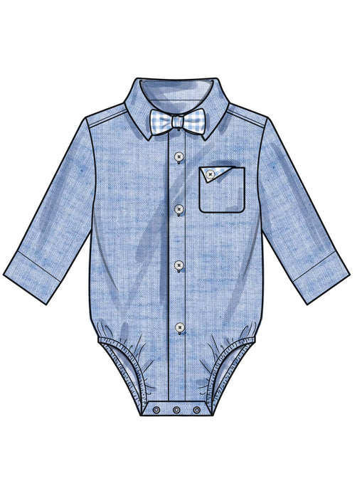 Simplicity sewing pattern 3079  Babies' Bodysuits, Shorts and Pants from Jaycotts Sewing Supplies