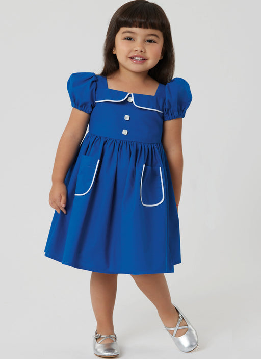 Simplicity sewing pattern 3080 Toddlers' Dresses from Jaycotts Sewing Supplies