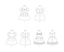 Simplicity sewing pattern 3080 Toddlers' Dresses from Jaycotts Sewing Supplies