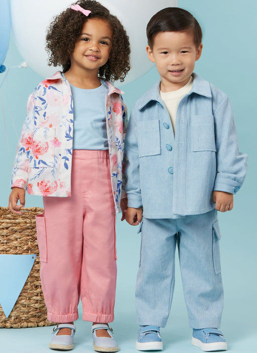 Simplicity sewing pattern 3081 Toddlers' Jackets and Pants from Jaycotts Sewing Supplies