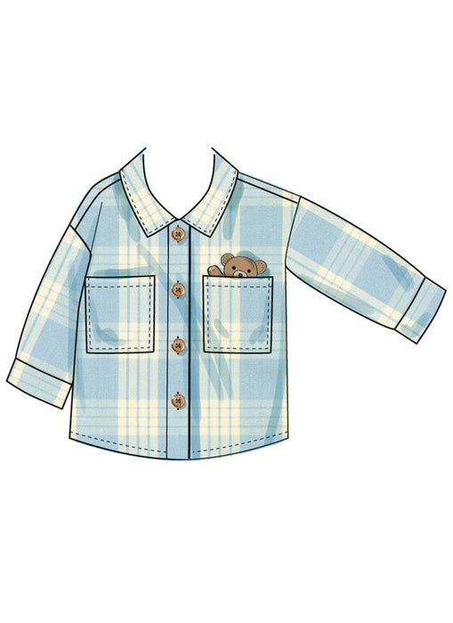 Simplicity sewing pattern 3081 Toddlers' Jackets and Pants from Jaycotts Sewing Supplies