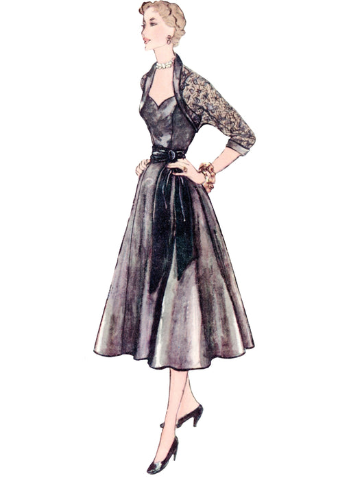 Simplicity sewing pattern 3082 Afternoon and Evening Dress and Bolero from Jaycotts Sewing Supplies
