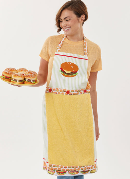Simplicity sewing pattern 3087 Aprons and Kitchen Accessories by Carla Reiss from Jaycotts Sewing Supplies