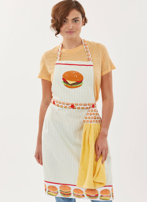 Simplicity sewing pattern 3087 Aprons and Kitchen Accessories by Carla Reiss from Jaycotts Sewing Supplies