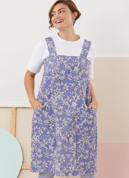 Simplicity pattern 3088 Tops, Pants and Apron Dresses by Elaine Heigl Designs from Jaycotts Sewing Supplies