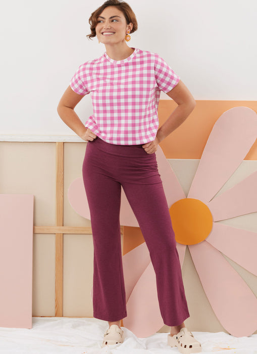 Simplicity pattern 3088 Tops, Pants and Apron Dresses by Elaine Heigl Designs from Jaycotts Sewing Supplies