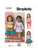 Simplicity sewing pattern 3092 18" Doll Clothes by Carla Reiss from Jaycotts Sewing Supplies