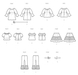 Simplicity sewing pattern 3092 18" Doll Clothes by Carla Reiss from Jaycotts Sewing Supplies