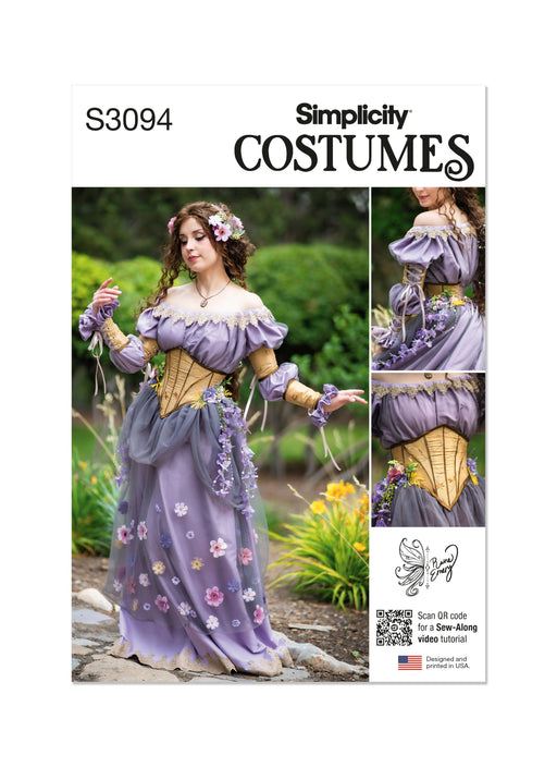 Simplicity sewing pattern 3094 Costume by Raine Emery from Jaycotts Sewing Supplies
