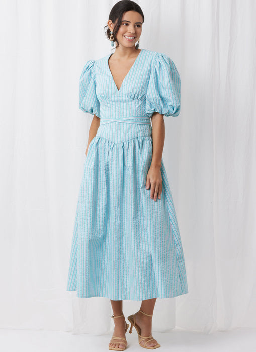 Simplicity sewing pattern 3096 Dress with Length and Sleeve Variations from Jaycotts Sewing Supplies