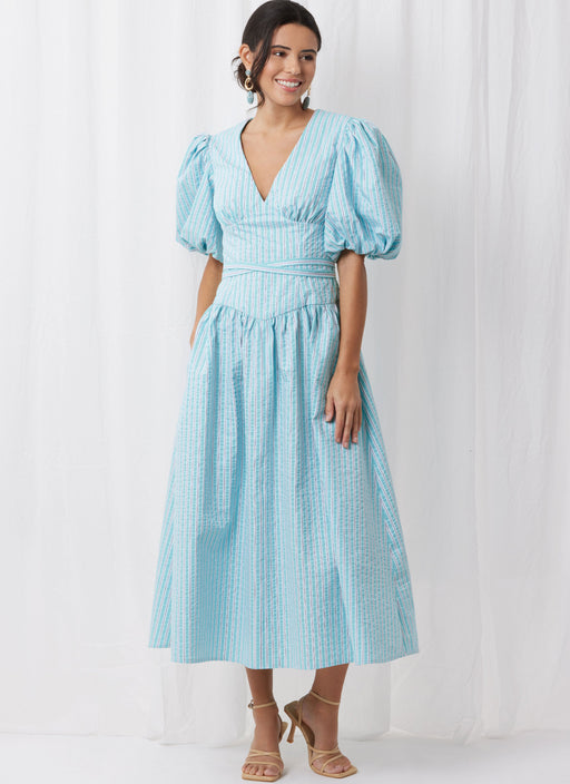 Simplicity sewing pattern 3096 Dress with Length and Sleeve Variations from Jaycotts Sewing Supplies