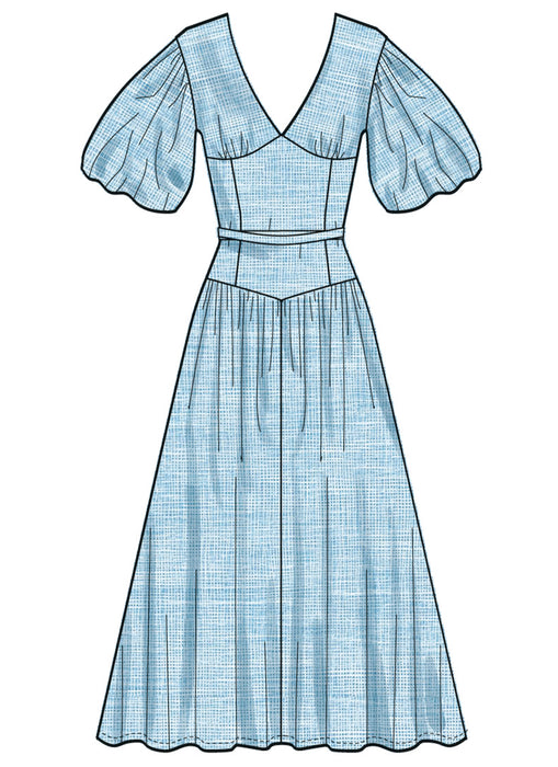 Simplicity sewing pattern 3096 Dress with Length and Sleeve Variations from Jaycotts Sewing Supplies