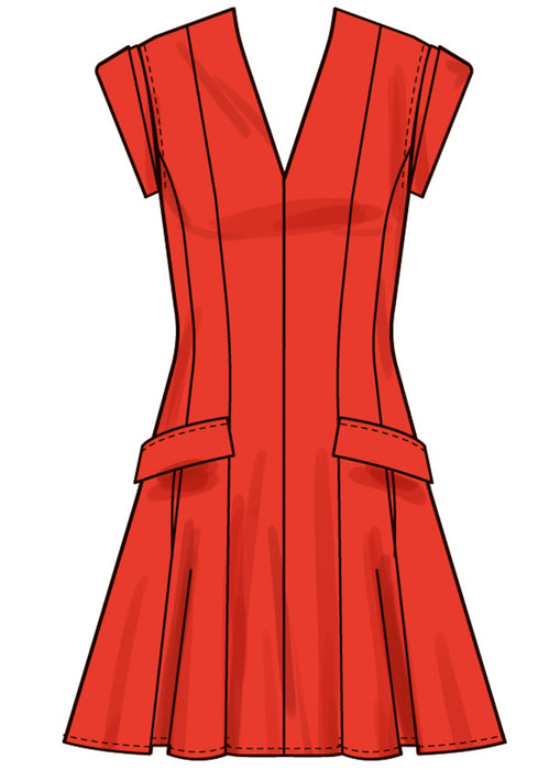Simplicity sewing pattern 3097 Dress with Length and Sleeve Variations from Jaycotts Sewing Supplies