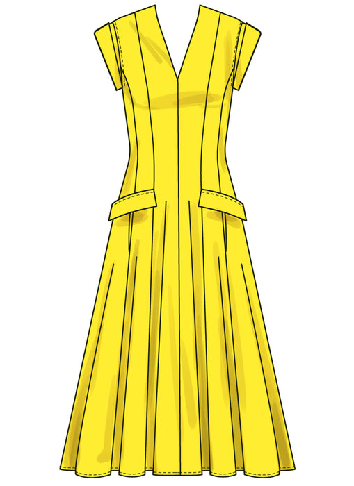 Simplicity sewing pattern 3097 Dress with Length and Sleeve Variations from Jaycotts Sewing Supplies