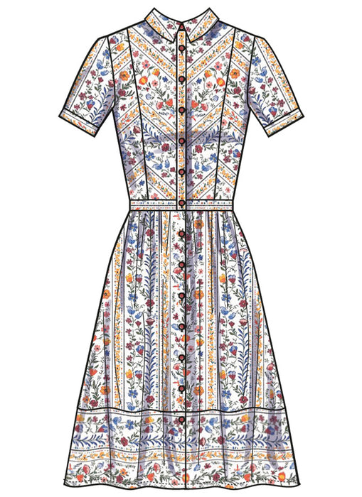 Simplicity sewing pattern 3098 Dress with Sleeve and Length Variations from Jaycotts Sewing Supplies