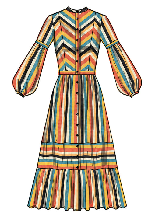 Simplicity sewing pattern 3098 Dress with Sleeve and Length Variations from Jaycotts Sewing Supplies