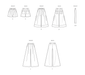 Simplicity sewing pattern 3106 Shorts and Pants with Tie Belt from Jaycotts Sewing Supplies