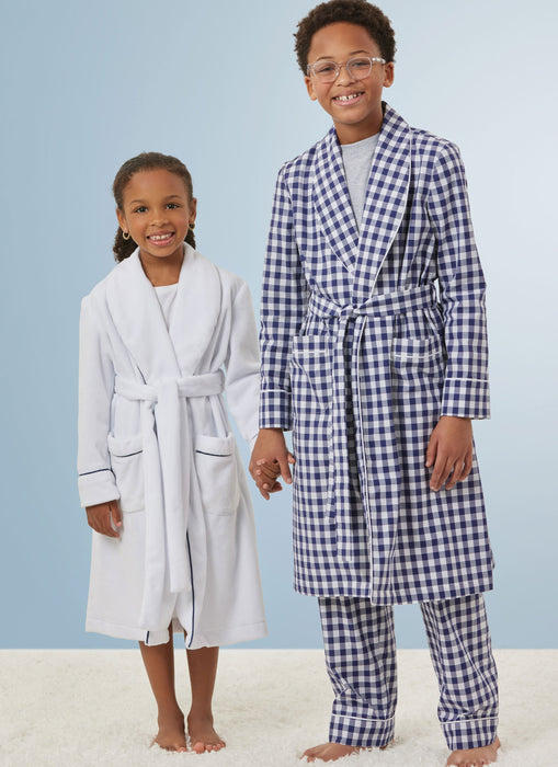 Simplicity sewing pattern 3109 Children's and Adults' Robe, Shorts and Pants from Jaycotts Sewing Supplies