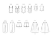 Simplicity sewing pattern 3115 1950's Two-Piece Play Suit and Skirt from Jaycotts Sewing Supplies
