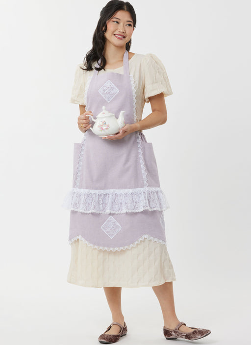 Simplicity sewing pattern 3120 Apron in Two Lengths from Jaycotts Sewing Supplies