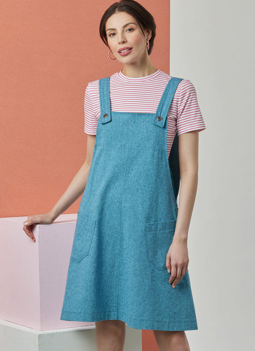 Simplicity pattern 3125 Knit Tops, Overalls and Jumper by Elaine Heigl Designs from Jaycotts Sewing Supplies