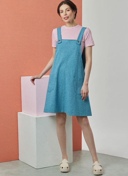 Simplicity pattern 3125 Knit Tops, Overalls and Jumper by Elaine Heigl Designs from Jaycotts Sewing Supplies