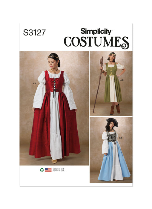 Simplicity sewing pattern 3127 Costumes from Jaycotts Sewing Supplies