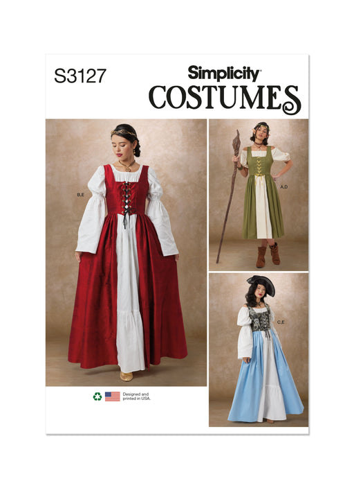Simplicity sewing pattern 3127 Costumes from Jaycotts Sewing Supplies
