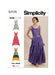 Simplicity Sewing Pattern S3129 Fitted Tank Dresses with Petite Lines from Jaycotts Sewing Supplies