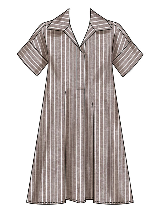 Simplicity Sewing Pattern S3130 Loose fitting Pullover Dress from Jaycotts Sewing Supplies
