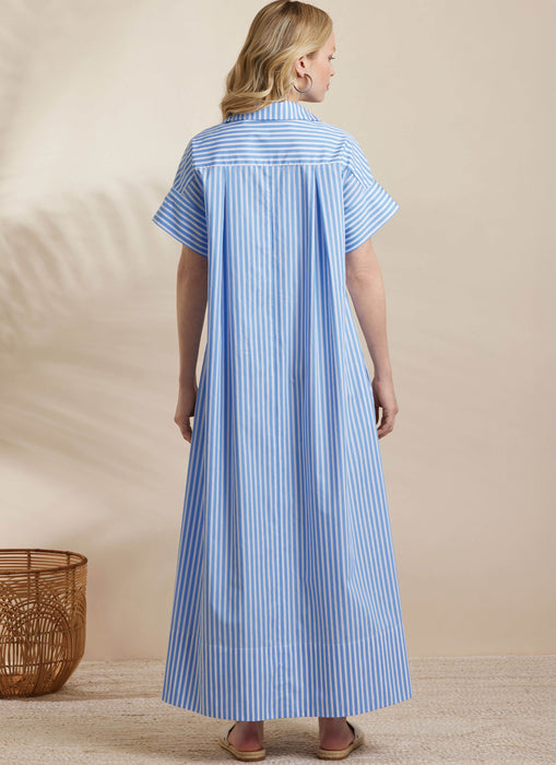 Simplicity Sewing Pattern S3130 Loose fitting Pullover Dress from Jaycotts Sewing Supplies