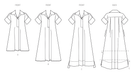 Simplicity Sewing Pattern S3130 Loose fitting Pullover Dress from Jaycotts Sewing Supplies