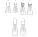 Simplicity Sewing Pattern S3131 Misses' and Women's Dress in Three Lengths from Jaycotts Sewing Supplies