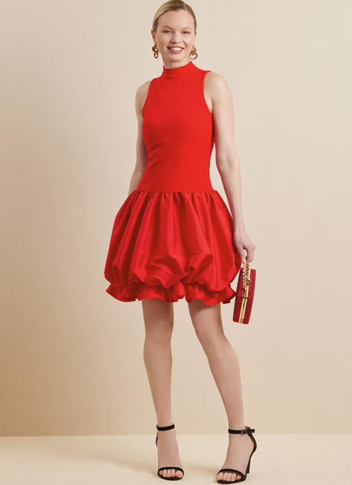 Simplicity Sewing Pattern S3132 Sleeveless Bubble Dress from Jaycotts Sewing Supplies