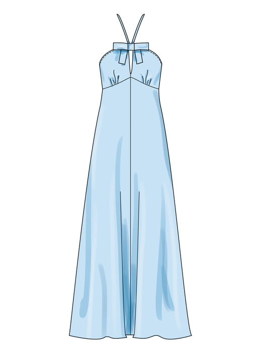 Simplicity Sewing Pattern 3133 Halter Dress in Two Lengths from Jaycotts Sewing Supplies