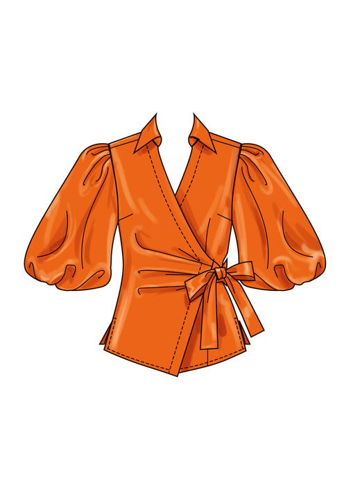 Simplicity Sewing Pattern 3135 Wrap Top from Jaycotts Sewing Supplies