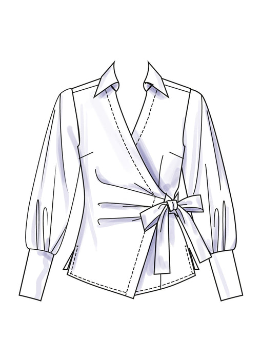 Simplicity Sewing Pattern 3135 Wrap Top from Jaycotts Sewing Supplies