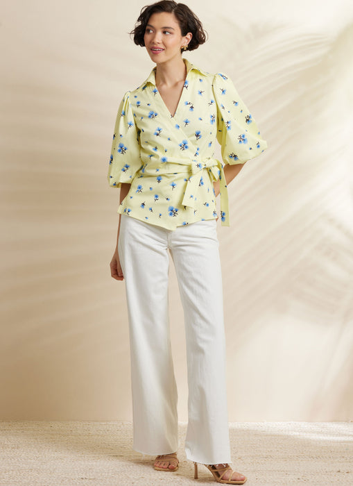 Simplicity Sewing Pattern 3135 Wrap Top from Jaycotts Sewing Supplies