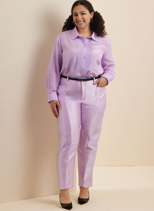 Simplicity Sewing Pattern 3136 Misses' \ Women's Button Up Shirt from Jaycotts Sewing Supplies