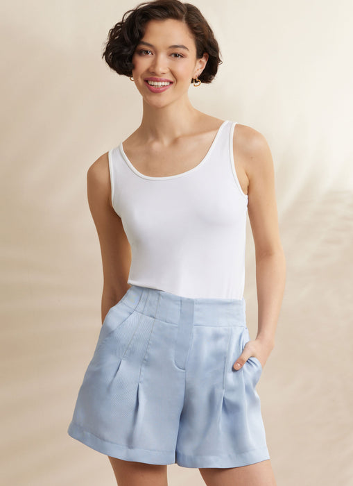 Simplicity Sewing Pattern 3137 Misses' Pleated Shorts and Trousers from Jaycotts Sewing Supplies