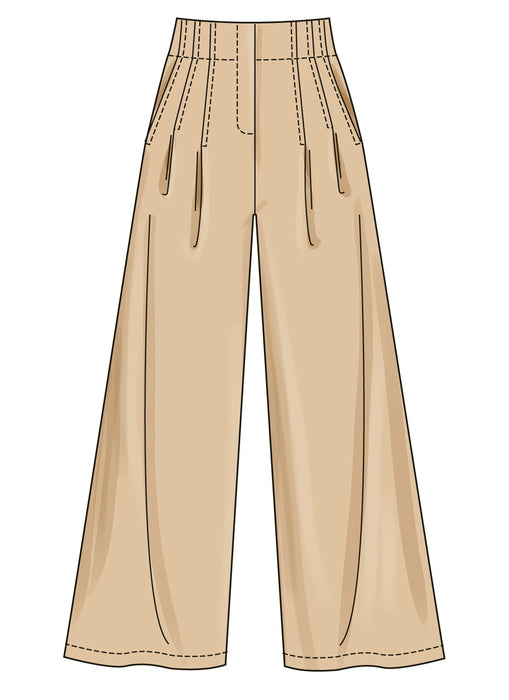 Simplicity Sewing Pattern 3137 Misses' Pleated Shorts and Trousers from Jaycotts Sewing Supplies