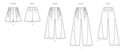 Simplicity Sewing Pattern 3137 Misses' Pleated Shorts and Trousers from Jaycotts Sewing Supplies