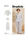 Simplicity Sewing Pattern 3143 Misses' Pajamas from Jaycotts Sewing Supplies