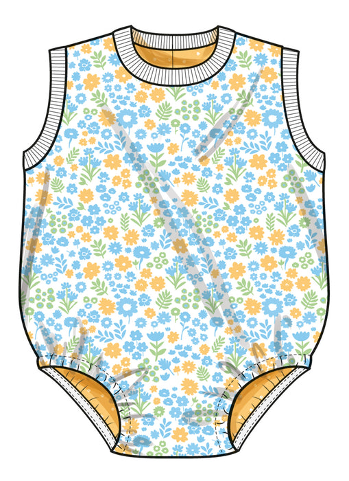 Simplicity Sewing Pattern 3144 Babies' Bodysuit and Bucket Hat from Jaycotts Sewing Supplies