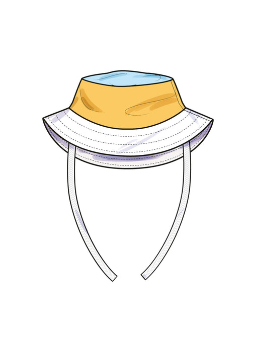 Simplicity Sewing Pattern 3144 Babies' Bodysuit and Bucket Hat from Jaycotts Sewing Supplies