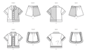 Simplicity Sewing Pattern 3145 Babies' Contrast Shirt and Shorts from Jaycotts Sewing Supplies
