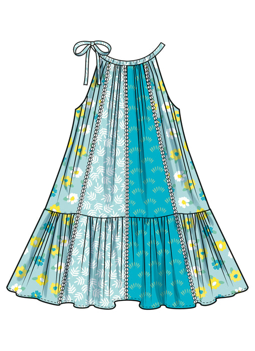 Simplicity Sewing Pattern 3146 Girls' Halter Dresses from Jaycotts Sewing Supplies